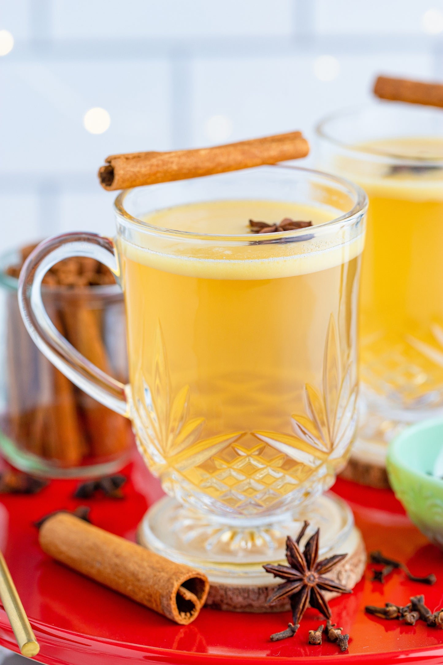 Hot Buttered Rum + Homemade Cinnamon Spiced Simple Syrup Recipe BUNDLE