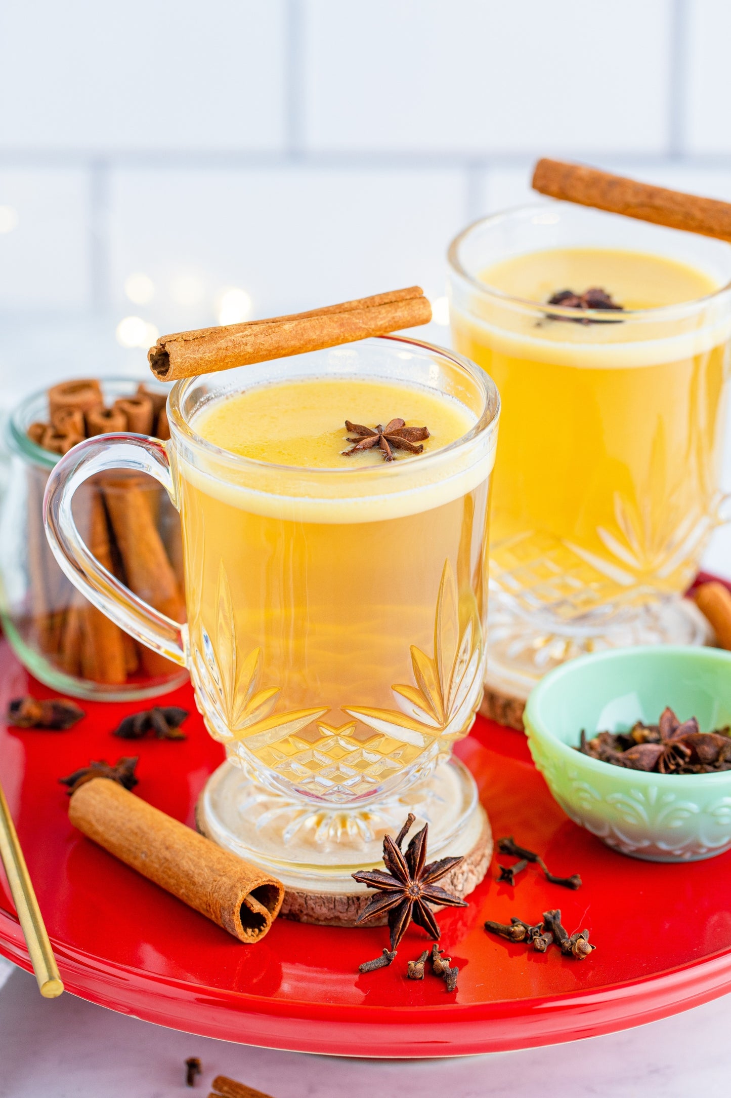 Hot Buttered Rum + Homemade Cinnamon Spiced Simple Syrup Recipe BUNDLE