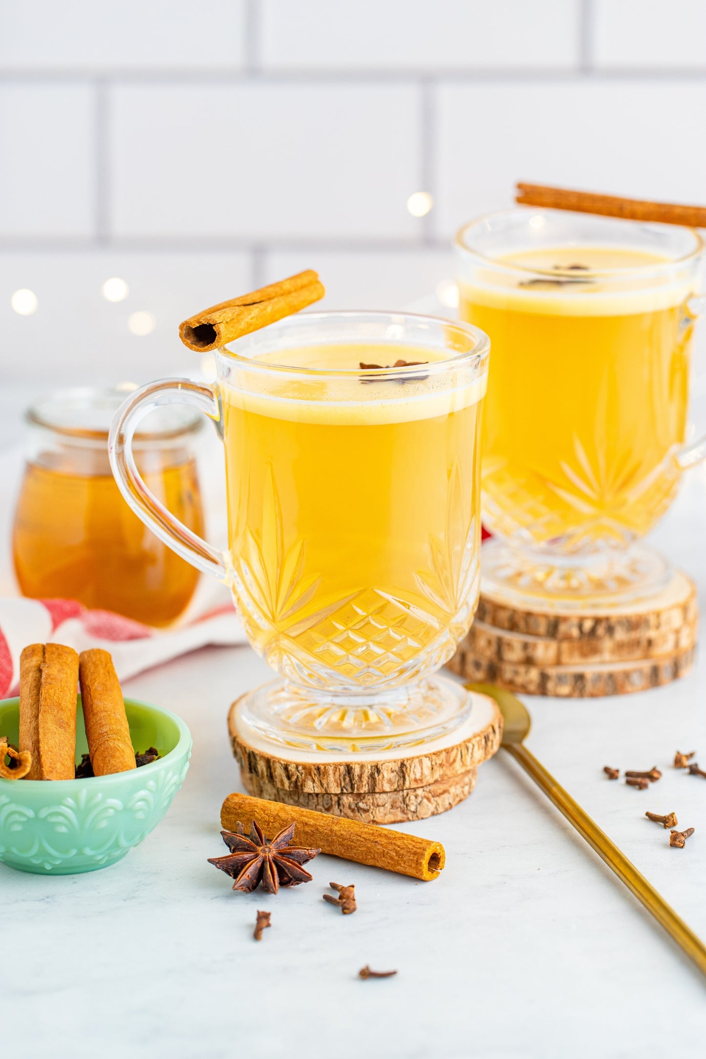 Hot Buttered Rum + Homemade Cinnamon Spiced Simple Syrup Recipe BUNDLE