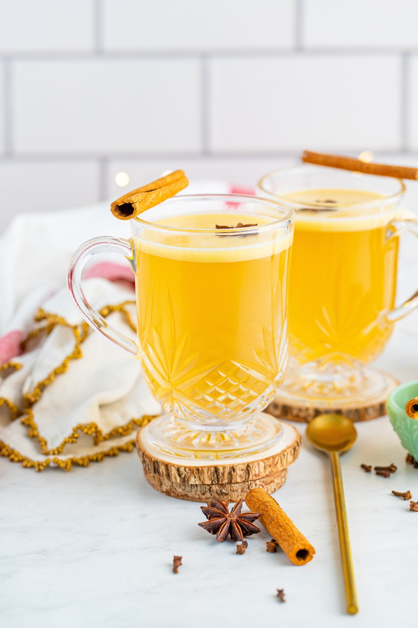 Hot Buttered Rum + Homemade Cinnamon Spiced Simple Syrup Recipe BUNDLE