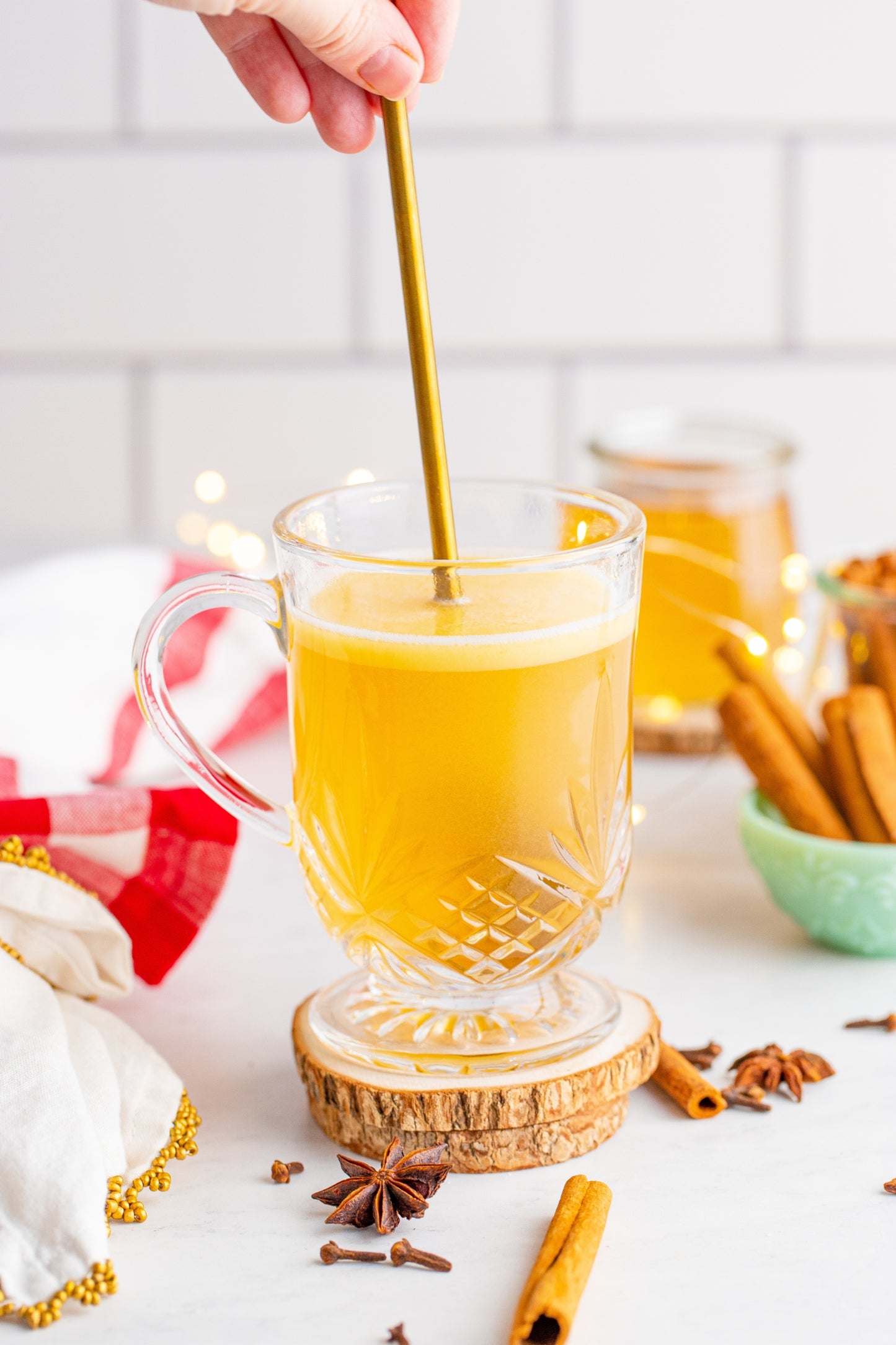 Hot Buttered Rum + Homemade Cinnamon Spiced Simple Syrup Recipe BUNDLE