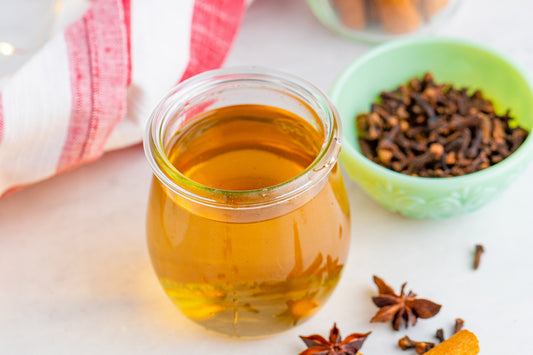 Hot Buttered Rum + Homemade Cinnamon Spiced Simple Syrup Recipe BUNDLE