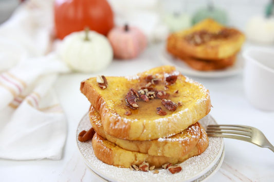 Pumpkin & Pecan French Toast Imagery & 1 Min. Video & Reel/TikTok