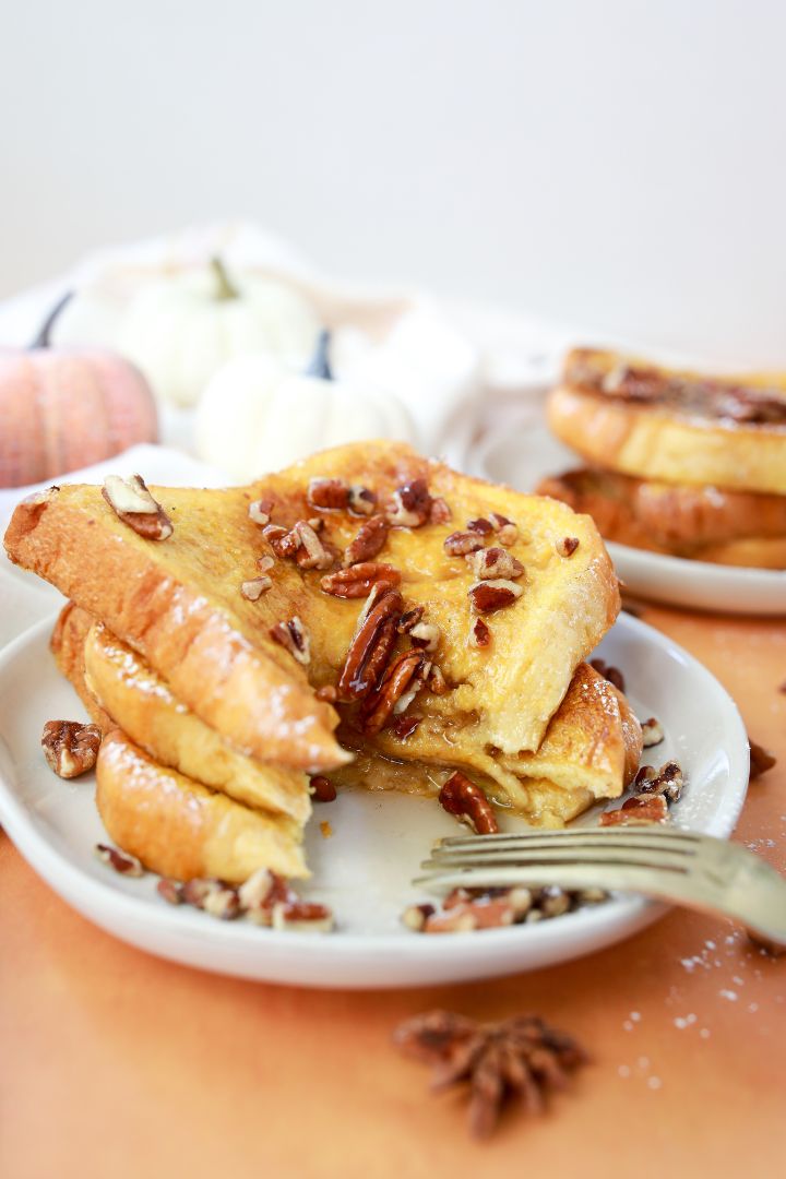Pumpkin and Pecan French Toast Imagery