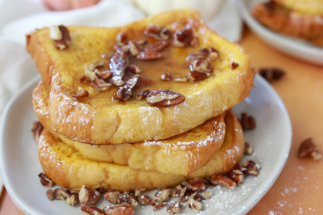 Pumpkin and Pecan French Toast Imagery