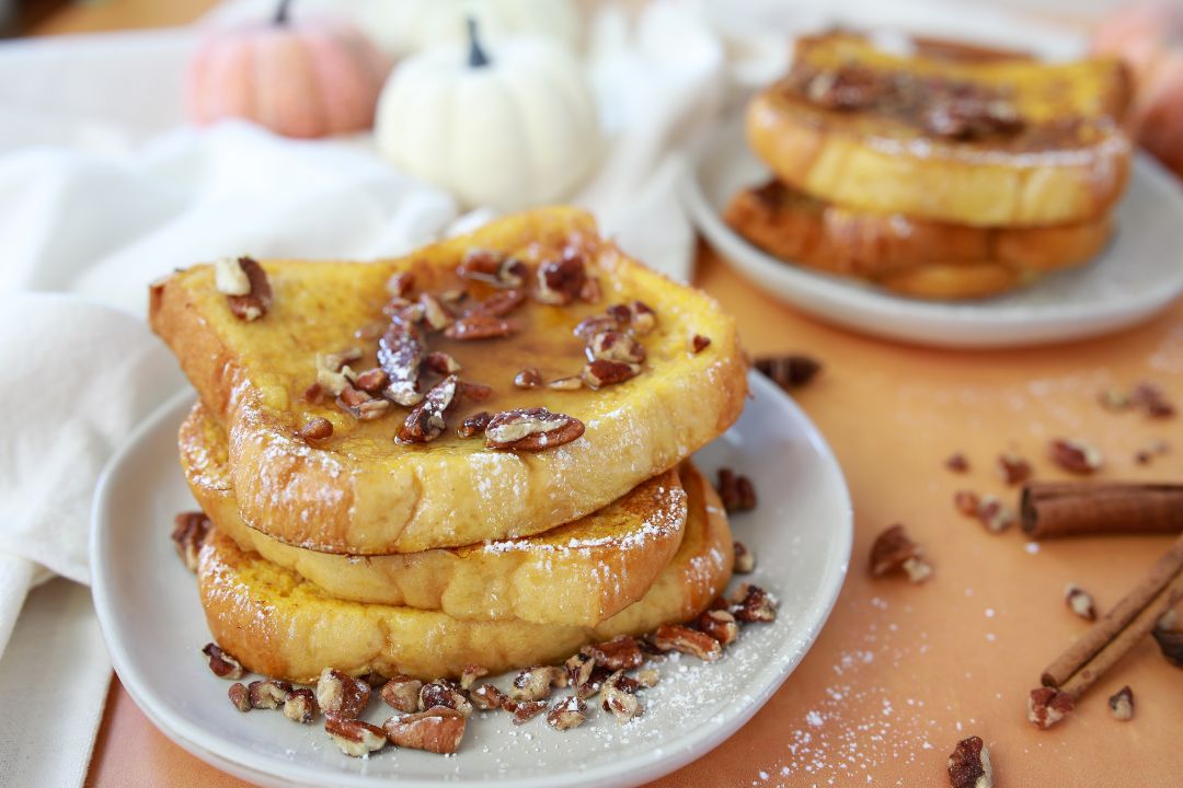 Pumpkin and Pecan French Toast Imagery