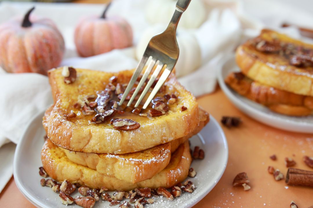 Pumpkin and Pecan French Toast Imagery
