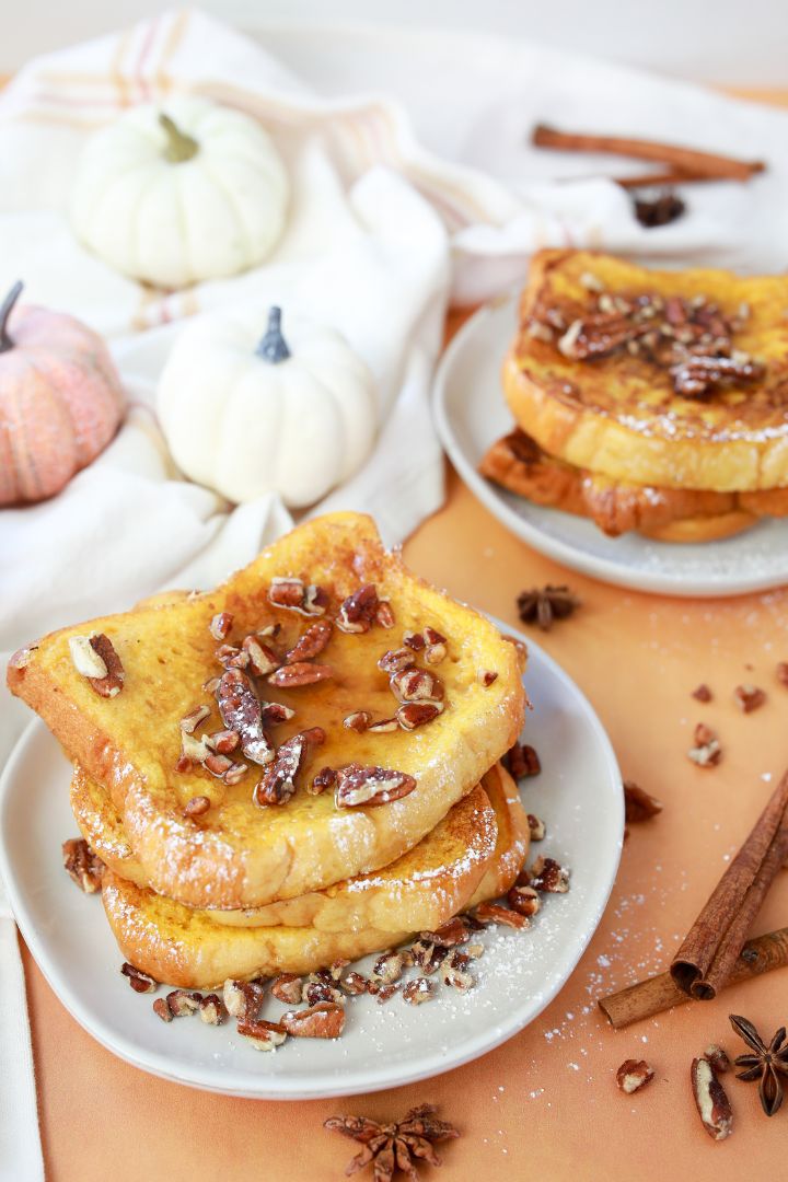 Pumpkin and Pecan French Toast Imagery