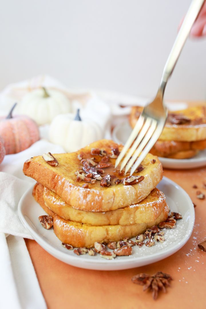 Pumpkin and Pecan French Toast Imagery